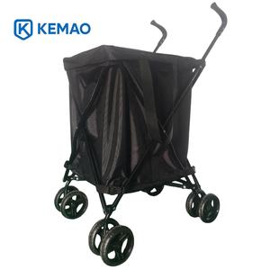 Qingdao Vente en gros en usine Supermarché Chariot à provisions pliant Chariot pliable avec sac en toile personnalisable OEM - Product Image 4