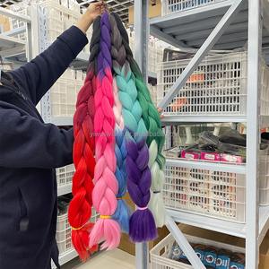 ביטויי נאומים 240g en gros tressag de cheveux סינתינותט שיער בתפזורת 100 גרם 165 גרם 240g במלאי - Product Image 3