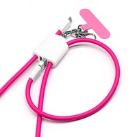 Cable de Carga USB-C 3A 60W con Correa de Nylon Trenzada 4 en 1, Carga Rápida y Transferencia de Datos para Accesorios de Teléfono