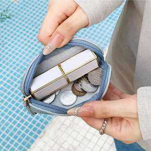 맞춤형 지퍼 지갑 가죽 동전 지갑 보석 파우치 십자가 묵주 가방 미니 PU 가죽 동전 지갑 화장품 가방 파티 선물 가방 - Product Image 3