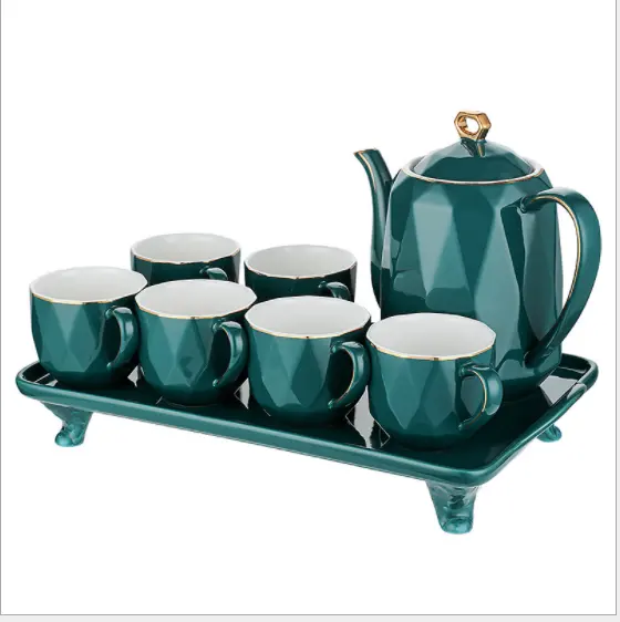 Tea Cups Tea sets Christmas Gift Coffee Cups & Plates