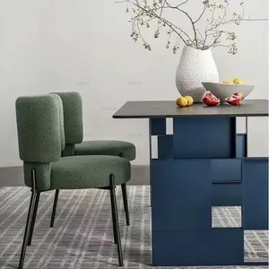 Elegante Taburete de Bar con Respaldo Alto para Espacios de Vida Contemporáneos - Product Image 2