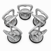 Ventouse mini en alliage d'aluminium pour débosselage de carrosserie, outil de retrait de carreaux de plafond, réparation automobile, levage de verre et de tôle