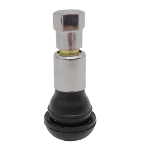 Capuchon de valve de pneu de voiture tubeless chromé TR413C TR414C avec logo personnalisé - Product Image 6