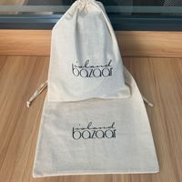 Sacs promotionnels écologiques en jute avec cordon de serrage, pochette cadeau, impression sérigraphique, taille personnalisée, designs OEM personnalisés
