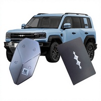 Nouvelle clé électronique intelligente Fangcheng Leopard 5 8 avec télécommande en titane 3 NFC Card OE UREB3791200F, remplacement pour voiture OLIVER