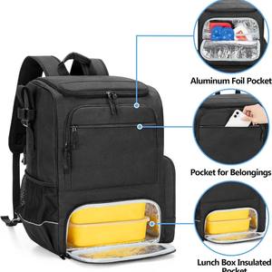 Bolsa colgante para silla de ruedas térmica plegable multifuncional de gran capacidad, suministros de terapia de rehabilitación Oxford para exteriores de fábrica - Product Image 4