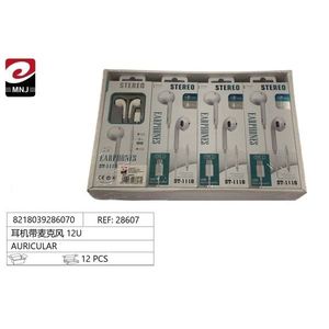 Auricolari Stereo con Microfono ST-1118 12U Cuffie Cablate per Musica 12 Pezzi - Product Image 3