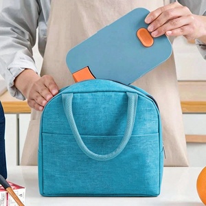 Factory Custom Reusable Grocery Shopping Customized Logo Insulated Thermal Eco Friendly Polyester 15-20L Handled Cooler <b>Bag</b> - Product Image 5