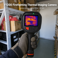 Caméra thermique pour pompiers non refroidie LSJ F1200 LWIR, caméra thermique pour la lutte contre les incendies, détecteur infrarouge haute sensibilité
