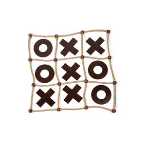 Offres Spéciales <span class=keywords><strong>TIC</strong></span> <span class=keywords><strong>TAC</strong></span> TOE CROIX EN BOIS NOUGHTS JEU CORDE EN CHANVRE FAIT ENFANTS JOUETS 2025 JOUETS D'ÉTÉ Qualité supérieure - Product Image 5