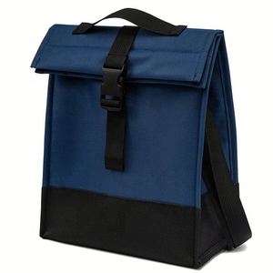 Roll Top <b>Lunch</b> <b>Box</b> Bag Thermal Cooler Reusable <b>Lunch</b> Bags for Women Men Adults Teens Food Waterproof <b>Insulated</b> Bag - Product Image 2