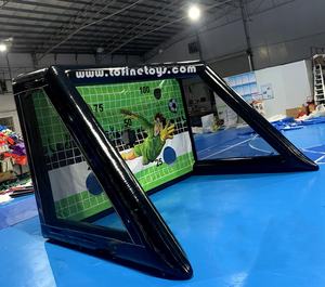 Portería de fútbol inflable divertida para niños y adultos, Bola de mano de <span class=keywords><strong>playa</strong></span>, juegos de lanzamiento - Product Image 2
