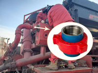 Raccord à marteau API 6A 2"-4" FIG 1502/602 haute pression 15000 PSI à connexion filetée pour utilisation en champ pétrolier