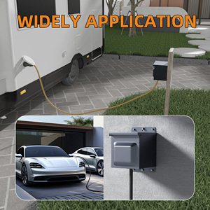Scatola <span class=keywords><strong>Elettrica</strong></span> Esterna Impermeabile 50 Amp, Pannello <span class=keywords><strong>Presa</strong></span> di Corrente per Camper, Roulotte e Motorhome - Product Image 6
