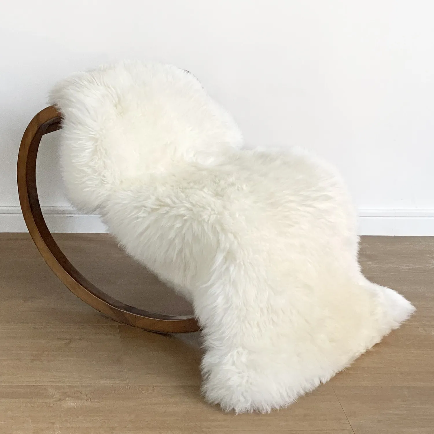 Tapis épais et doux en laine de mouton 100% véritable pour salon, housse de chaise, décoration de la maison