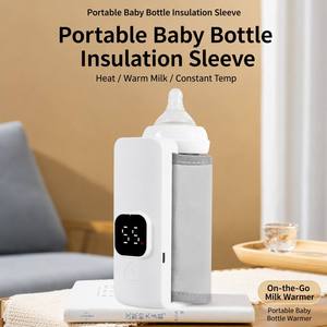 Calentador de Biberones Portátil, Esterilizador y Calentador de Leche con Batería Recargable USB, Último Diseño 2026 para Viajes, Recién Nacidos e Infantes - Product Image 1