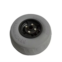 Roue pneumatique en polyuréthane PU de 9 pouces, roue de plage, roue de ballon de sable pour chariot de kayak, canot, chariot, en vente