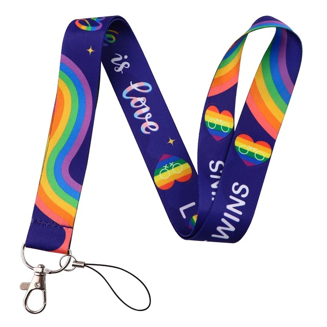 Factory Wholesale OEM Blank Open End Lanyards Sublimation Polyester Nylon Custom Logo Printed Breakaway 90cm Eco-Friendly Phcase