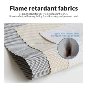 Ngoài trời màn cơ giới Zip theo dõi dây kéo rèm cuốn Windproof cửa sổ Shades cửa chớp - Product Image 6