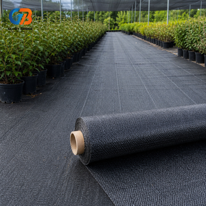 Toile tissée anti-mauvaises herbes robuste et perméable à l'eau pour la plantation de fraises, de bleuets et des lits de culture en verger - Product Image 6
