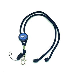 สายคล้องคอแบบเชือกถักลายโลโก้สั่งทำได้ ราคาถูก ขายดี QM - Product Image 1