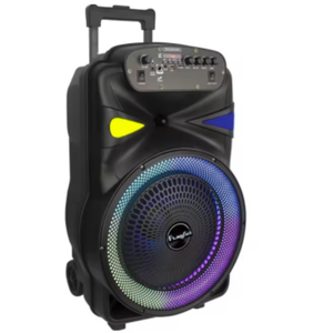 Haut-parleurs stéréo mobiles sans fil portables OEM 15 pouces Bon achat Extra Boombox Haut-parleurs de chariot d'extérieur haut de gamme avec échantillon gratuit - Product Image 2
