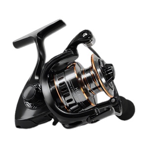 Moulinet Spinning Qicheng HE Tout Métal Gauche Lancer Longue Distance Pêche en Mer Ligne de Pêche Vente en Gros - Product Image 1