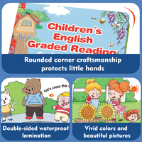 Programa Profesional de Lectura Graduada en Inglés con Sonido para Niños, Serie de Audiolibros para el Aprendizaje Sistemático del Idioma