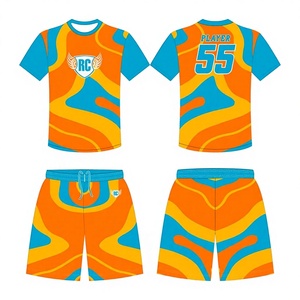 OEM/ODM 2023-24 Diseño de impresión digital personalizado Camiseta de fútbol Uniformes de club de fútbol Técnica de corte automatizado - Product Image 1