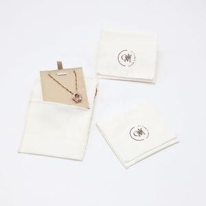 Bolsa de Embalaje para Joyería Pequeña en Oferta, Bolsa de Lujo Tipo Sobre para Pendientes, Bolsa Pequeña Tipo Sobre para Pendientes - Product Image 5
