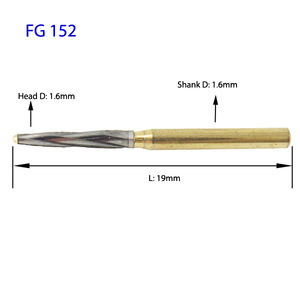 La dentisterie de haute qualité utilise une fraise en carbure dentaire 152 endo Z - Product Image 2