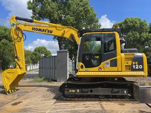 Matériel de machinerie à usage intensif Komatsu PC120 en bon état Japon Pelles sur chenilles Komatsu PC120 moyennes à vendre - Product Image 2