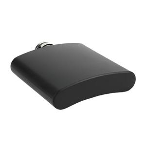 QX Venta al por Mayor Mini Botella de Agua Portátil, Duradera y Ligera de 6oz a 12oz, de Acero Inoxidable Negro Mate, Forma Cuadrada Moderna para Camping - Product Image 6