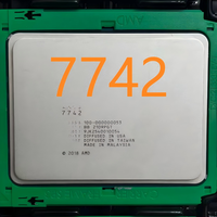 Processeur AMD 7742 pour serveur, 64 cœurs, 128 threads, 2,25 GHz, Zen 2 Rome SP3, 256 Mo de cache L3, 225 W