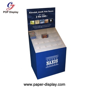 Phật sơn Nhà cung cấp khách hàng Pop tông bán lẻ <span class=keywords><strong>Dump</strong></span> Thùng hiển thị đứng carton sóng sàn cửa hàng thùng cho sô cô la khuyến mãi - Product Image 4