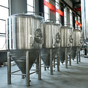 Récipient de fermentation 4000l avec chemise de refroidissement pour bière, réservoir conique - Product Image 6