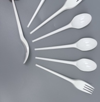 Ensemble de couverts jetables 2.2G avec serviette, fourchette, couteau et cuillère emballés individuellement pour les restaurants à emporter