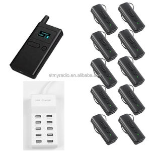 Sistema de Guía Turística Inalámbrico con Walkie Talkie de Mano, Sonido Nítido y Potente, y Resistencia al Agua IPX-8 para Conferencias - Product Image 4