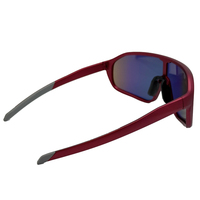 Gafas de Ciclismo Deportivas 2026, Antiviento, para Ciclismo de Montaña MTB, Montura de PC, Lentes con Protección UV, Verde/Rojo, Pickleball
