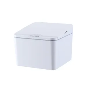 Eco-friendly Mini Waste Bin Desk Storage Box Desktop Garbage Table Home Office Trash Can Plastic Sensor Trash Bin