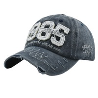 Topi Baseball Distressed Number Patch 1985 untuk Pria Wanita, Katun Dicuci, Retro, Model Dad Hat, Topi Pelindung Matahari Outdoor, Grosir