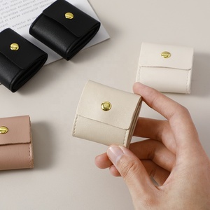 PUPPYSEW 22.5*5cm PU Leather Jewelry organizer Handmade Jewelry Bags Jewelry Packaging Pouch Custom logo - Product Image 4