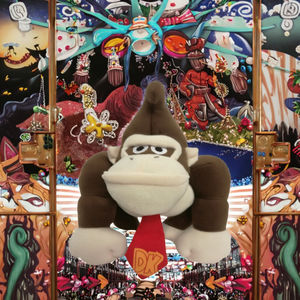 <span class=keywords><strong>Kong</strong></span> için süper Mario eşek için yüksek kaliteli kumaş peluş oyuncak sevimli yorgan köpek ayı dolması hayvan yumuşak PP pamuk dolum örgü - Product Image 3