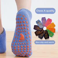 Chaussettes de Yoga antidérapantes pour hommes et femmes, antidérapantes, rembourrées, hôpitaux, maternité, Ballet, Pilates, danse au sol, coton, logo personnalisé