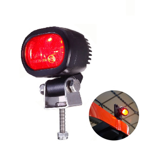 Feux de signalisation LED pour zone de sécurité 6W 10-80V Certification E9 Rouge, Bleu et Vert XRL-1081L Feux d'avertissement LED pour la sécurité routière XRL-1081L - Product Image 6