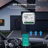 Module de commande intelligent Tuya pour porte de garage, commande vocale, télécommande, minuterie, pour volet roulant électrique, application Android pour la maison