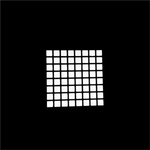 HOUKEM 12288 AW Kotak Putih Led Matrix 8X8 Umum Katoda Led Dot Matrix Tampilan 3.0Mm