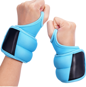CZ Neoprene Wrist Weights Thumb Hole Hook Loop Closure for Men/Women-Running Walking <b>Strength</b> <b>Training</b> Cardio (1LB X 2) - Product Image 1