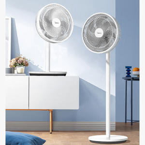 Ventilateur sur pied Midea 40 cm, sept pales, trois vitesses, électrique, pour la maison et le bureau - Product Image 5
